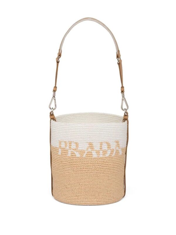 20383395_50422575_1000.jpg Prada logo-plaque bucket bag