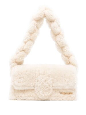 Jacquemus Le Bambidou shearling shoulder bag