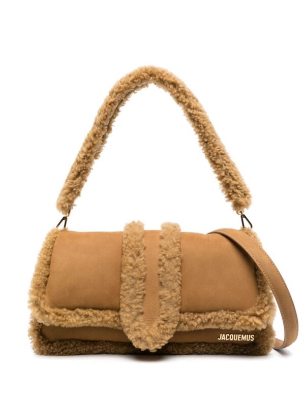 20403786_50915530_1000.jpg Jacquemus Le Bambimou Doux shearling shoulder bag