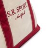 Sporty & Rich  logo-embroidered canvas tote bag