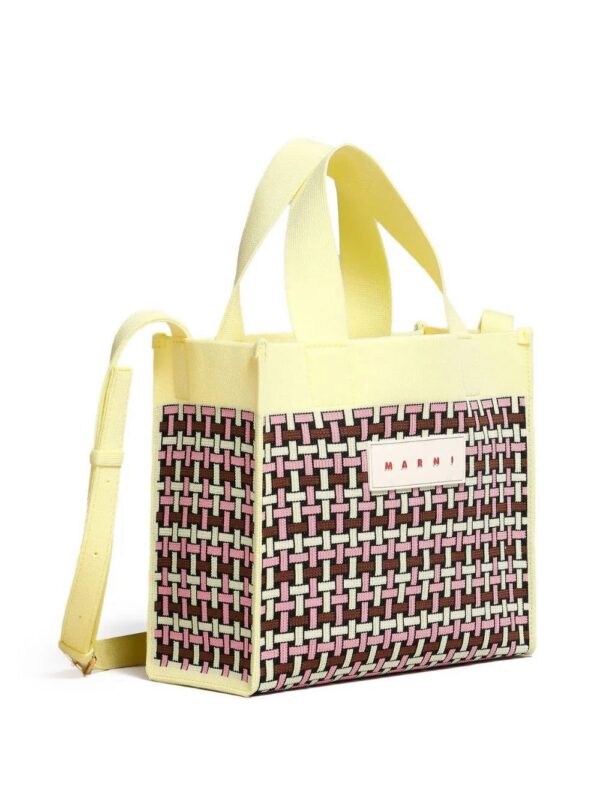 20419114_50417629_1000.jpg Marni patterned-jacquard tote bag