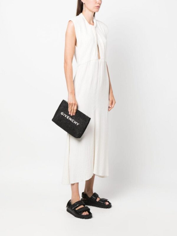 20484554_50496806_1000.jpg Givenchy logo-print raffia clutch bag