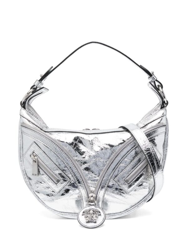 20499334_50477263_1000.jpg Versace small Repeat metallic-effect shoulder bag