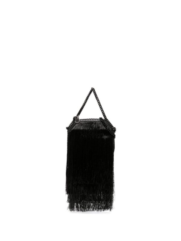 Stella McCartney mini Falabella fringed crossbody bag