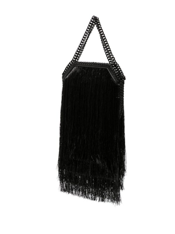 Stella McCartney mini Falabella fringed crossbody bag