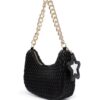 Versace Jeans Couture logo-plaque quilted shoulder bag