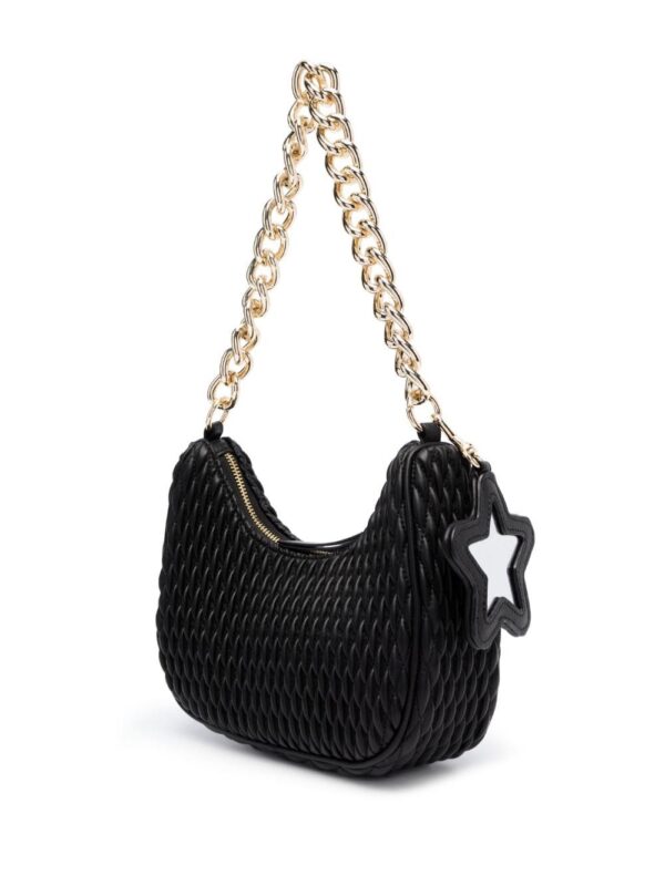 Versace Jeans Couture logo-plaque quilted shoulder bag