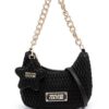 Versace Jeans Couture logo-plaque quilted shoulder bag