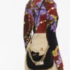 Versace Jeans Couture logo-plaque quilted shoulder bag