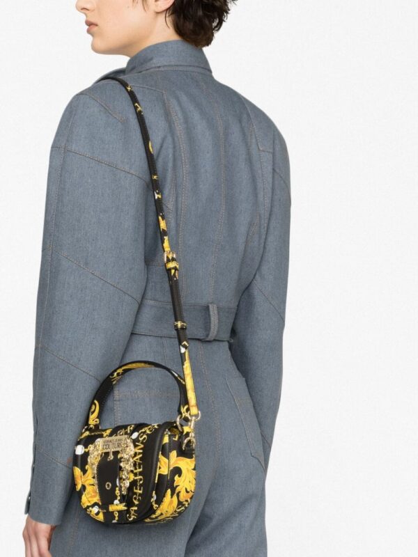 Versace Jeans Couture Chain Couture-print shoulder bag