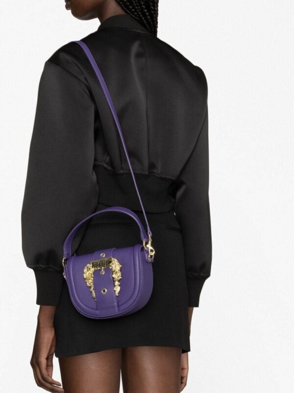 20511566_50507479_1000.jpg Versace Jeans Couture baroque-buckle tote bag