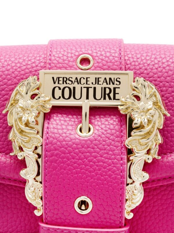 20511599_50513704_1000.jpg Versace Jeans Couture baroque-buckle shoulder bag