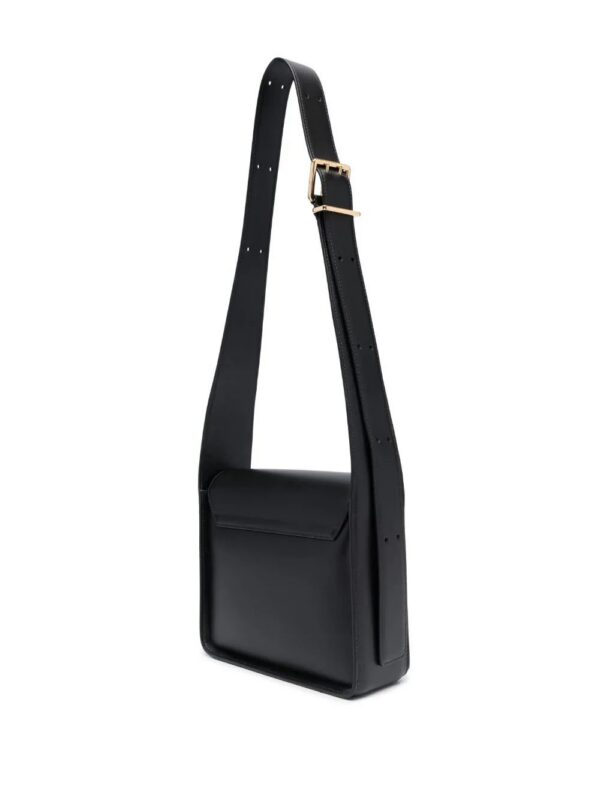 20511735_50548166_1000.jpg Jil Sander logo-stamp leather shoulder bag