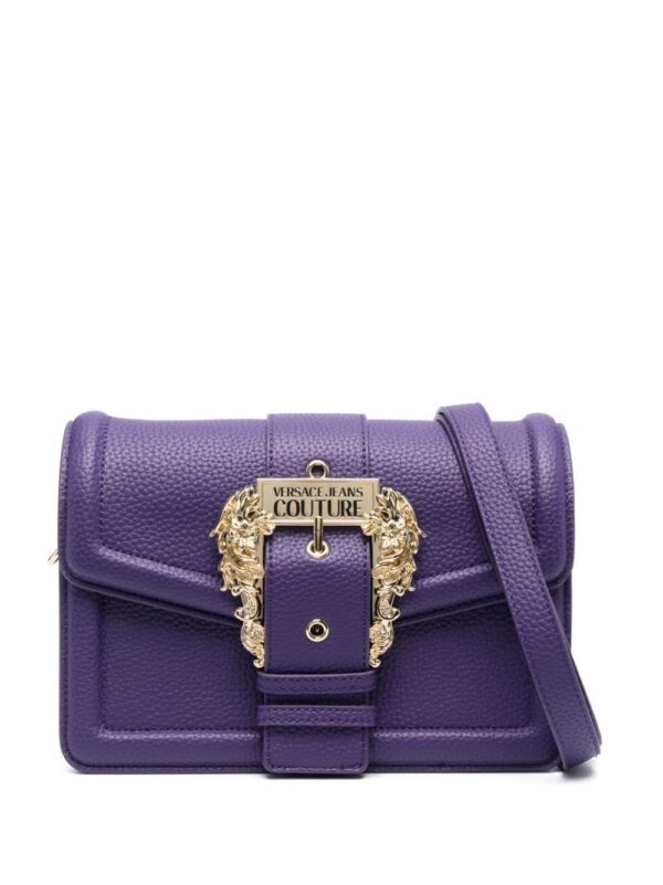 20512196_50511736_1000.jpg Versace Jeans Couture baroque-buckle satchel bag