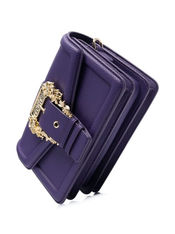 20512196_50511738_1000.jpg Versace Jeans Couture baroque-buckle satchel bag