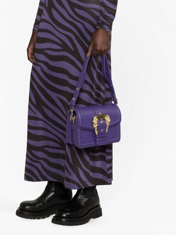 20512196_50511751_1000.jpg Versace Jeans Couture baroque-buckle satchel bag
