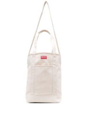 20530129_50536109_1000.jpg Kenzo logo-print cotton tote bag