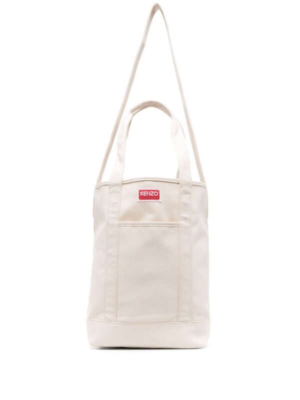 20530129_50536109_1000.jpg Kenzo logo-print cotton tote bag