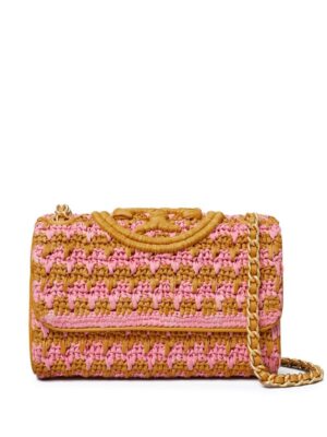 20530801_50670151_1000.jpg Tory Burch small Fleming crochet-knit shoulder bag