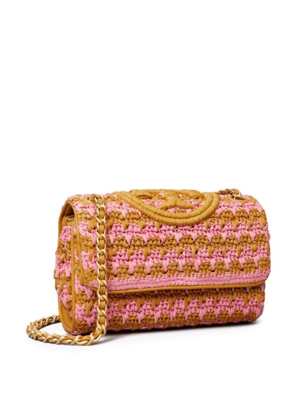 20530801_50670153_1000.jpg Tory Burch small Fleming crochet-knit shoulder bag