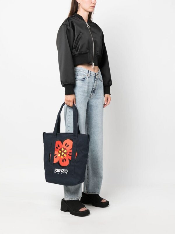 20531200_50525879_1000.jpg Kenzo Boke Flower motif tote bag