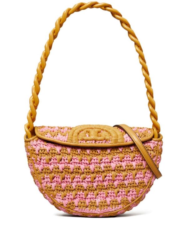 20531904_50670234_1000.jpg Tory Burch mini Fleming crochet-knit shoulder bag