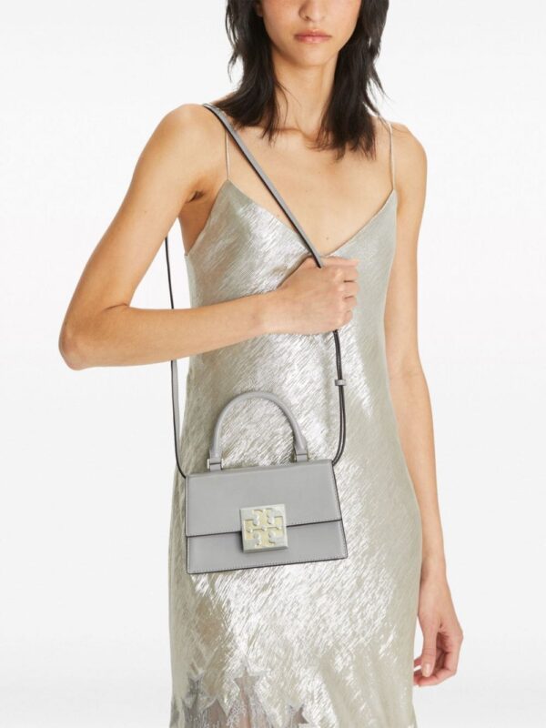 Tory Burch Bon Bon Spazzolato leather crosbody bag