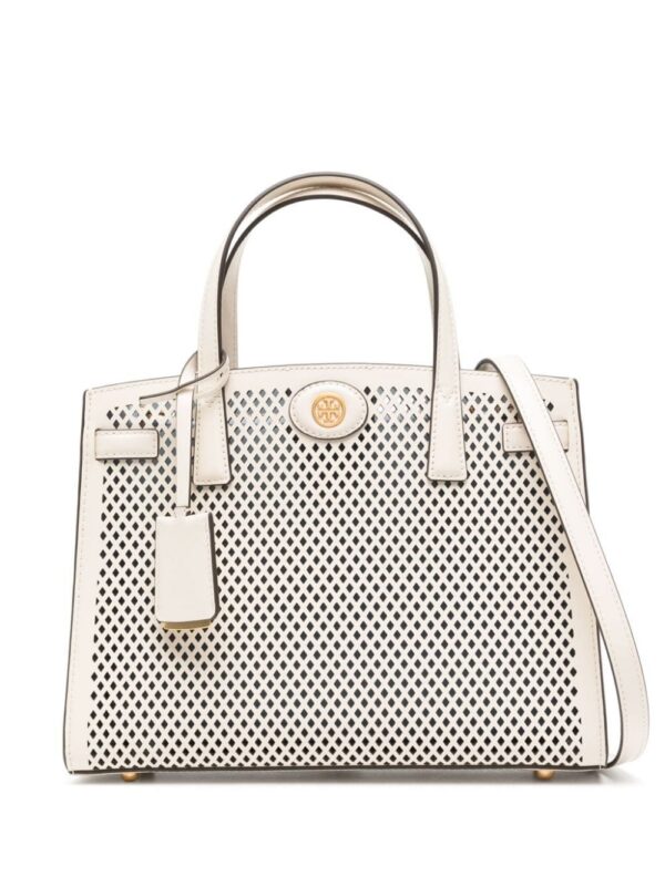 20543223_51198392_1000.jpg Tory Burch small Robinson perforated tote bag