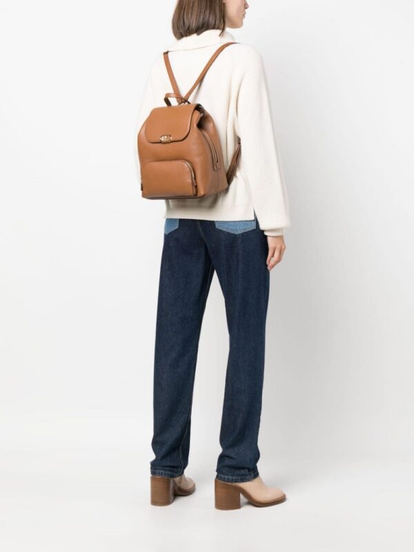20544968_50604269_1000.jpg Michael Michael Kors logo-plaque leather backpack