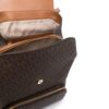 Michael Michael Kors monogram-pattern logo-buckle backpack