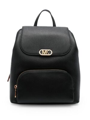 20545367_50604586_1000.jpg Michael Michael Kors logo-plaque leather backpack