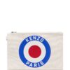 Kenzo Kenzo Target canvas clutch bag
