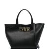 20549178_50581984_1000.jpg Versace Jeans Couture logo-plaque faux-leather tote bag