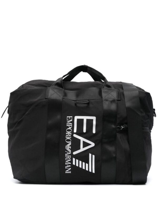 20560088_51837046_1000.jpg Ea7 Emporio Armani logo-print zipped holdall