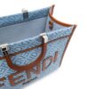 FENDI medium Sunshine denim tote bag