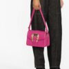 Versace Jeans Couture Baroque-buckle crossbody bag