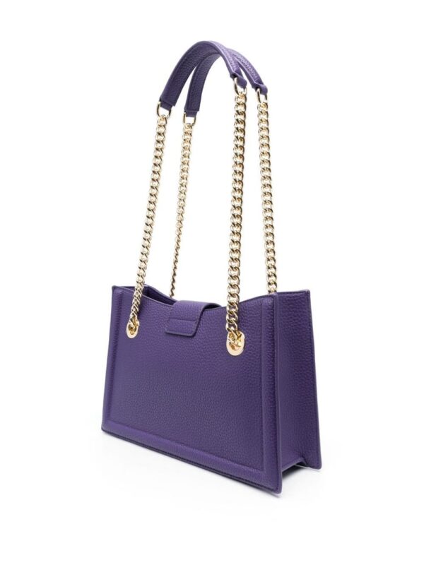 Versace Jeans Couture Baroque-buckle shoulder bag