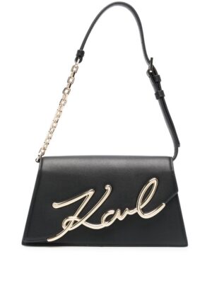20575385_50811506_1000.jpg Karl Lagerfeld Signature leather shoulder bag