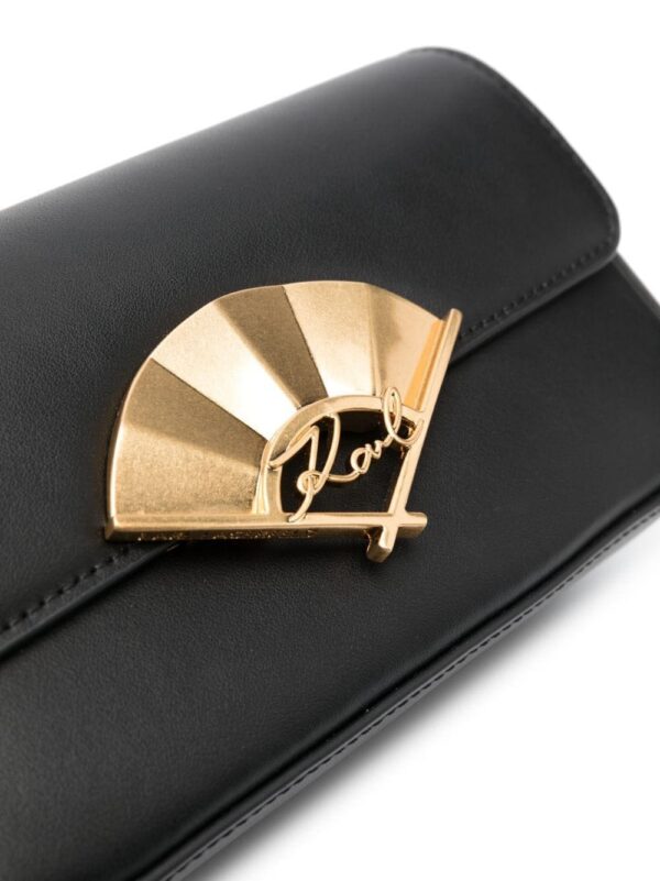 20575424_50791099_1000.jpg Karl Lagerfeld Signature Fan leather crossbody bag