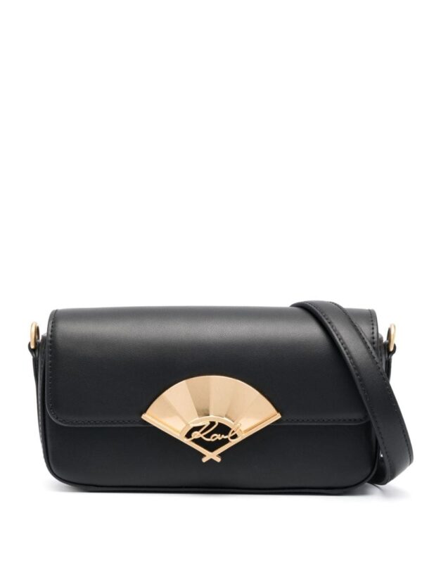 20575424_50791197_1000.jpg Karl Lagerfeld Signature Fan leather crossbody bag