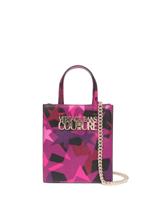 20575999_50567126_1000.jpg Versace Jeans Couture star-print mini tote bag