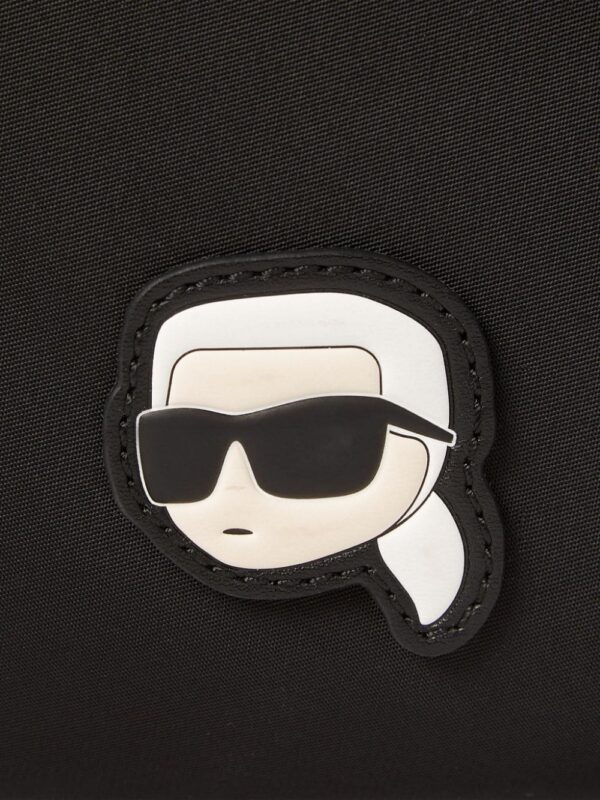 20576766_51982447_1000.jpg Karl Lagerfeld Ikonik appliqué-detail backpack