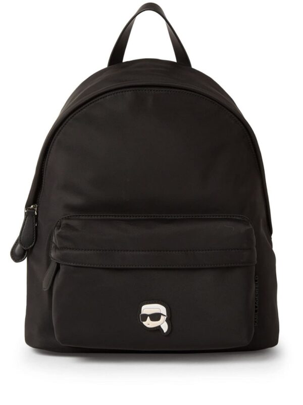 20576766_51982472_1000.jpg Karl Lagerfeld Ikonik appliqué-detail backpack