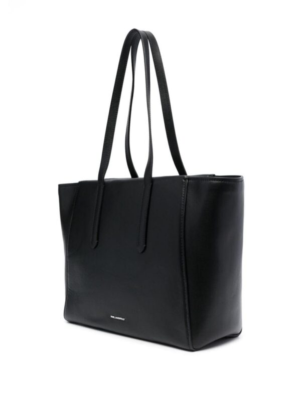 20576772_50791110_1000.jpg Karl Lagerfeld Ikonik Pin leather tote bag