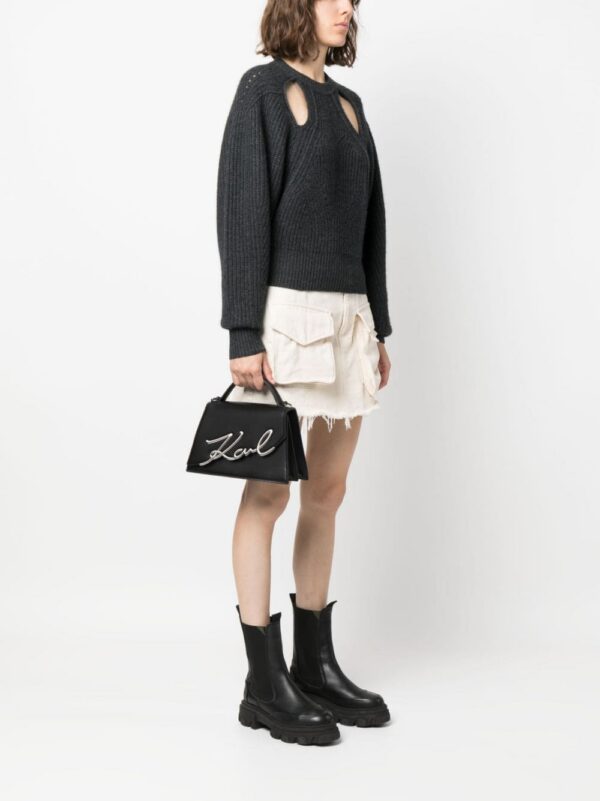 20576795_50799129_1000.jpg Karl Lagerfeld Signature leather crossbody bag