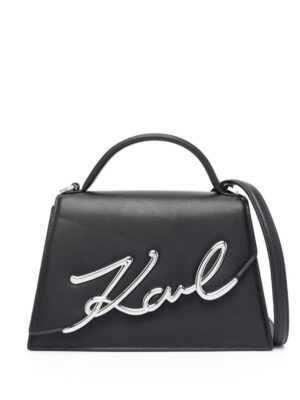 20576795_50799133_1000.jpg Karl Lagerfeld Signature leather crossbody bag