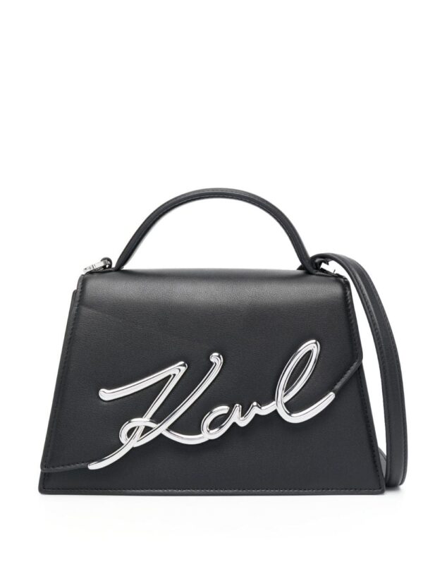 20576795_50799133_1000.jpg Karl Lagerfeld Signature leather crossbody bag
