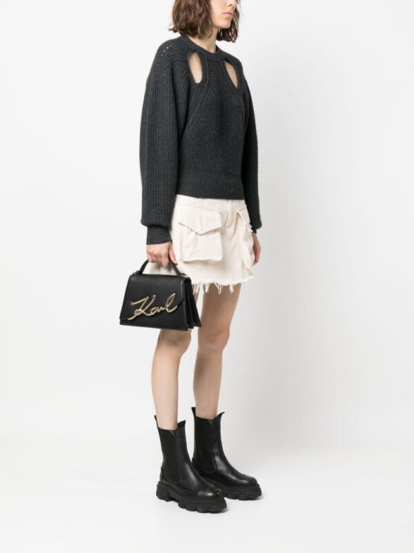 20576799_50800201_1000.jpg Karl Lagerfeld Signature leather crossbody bag