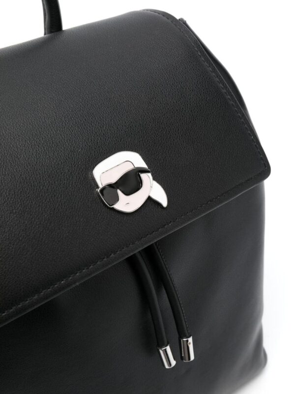 20576816_50791182_1000.jpg Karl Lagerfeld Ikonik Pin leather backpack