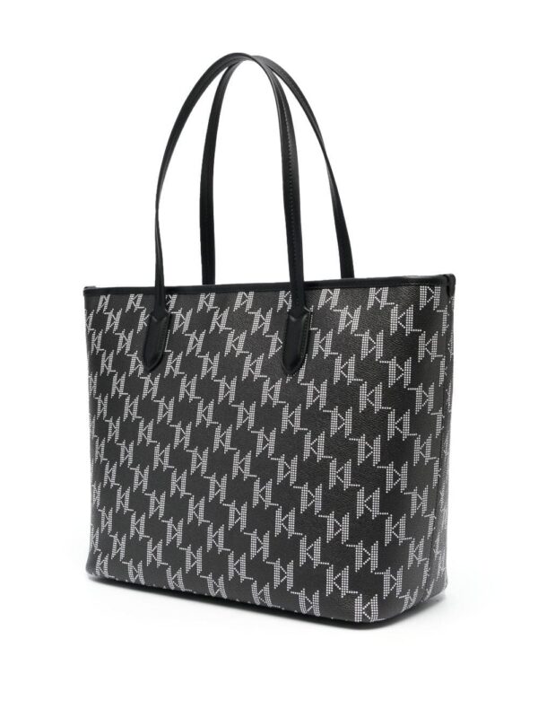 20576831_50801068_1000.jpg Karl Lagerfeld Ikonik Monogram tote bag